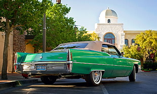 classic green coupe