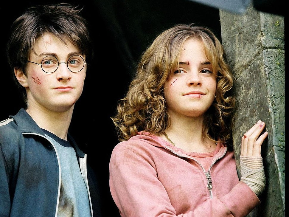 Harry Potter and Hermione Granger, Emma Watson, Hermione Granger, Daniel Radcliffe, Harry Potter HD wallpaper