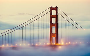 San Francisco bridge HD wallpaper