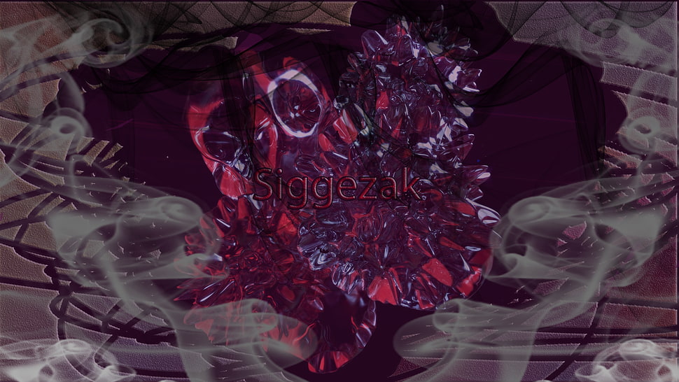 Siggezak logo, digital art HD wallpaper