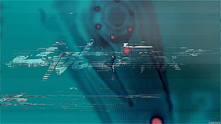 cyberpunk, glitch art HD wallpaper