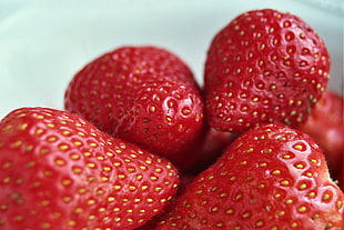 strawberry fruit lot, Strawberry, Berry, Close-up