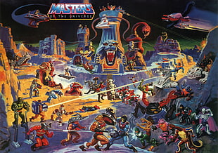 Masters of the Universe wallpaper, He-Man, He-Man and the Masters of the Universe, Skeletor HD wallpaper