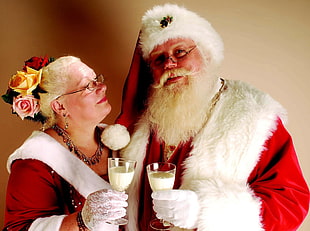 Mr. and Mrs. Santa Clause photo