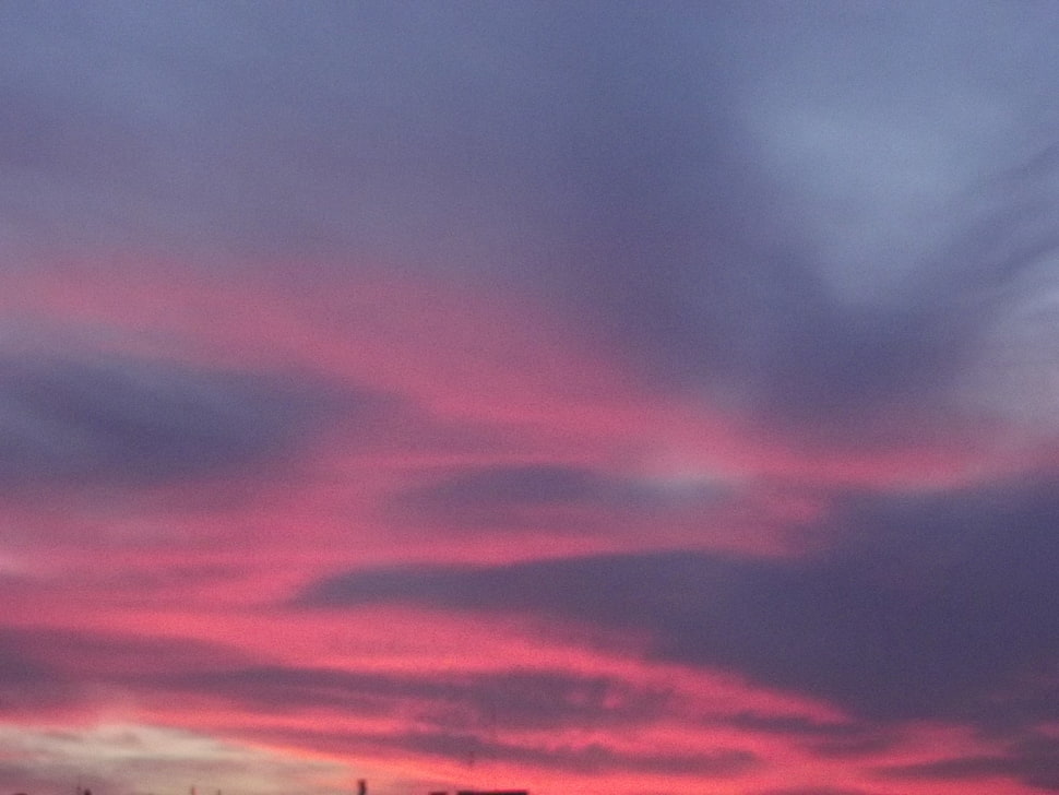 red and white abstract painting, clouds HD wallpaper