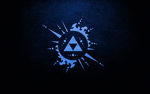 triangle inside circle logo HD wallpaper