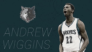 Andrew Wiggins Timberwolve, NBA, sports, basketball HD wallpaper