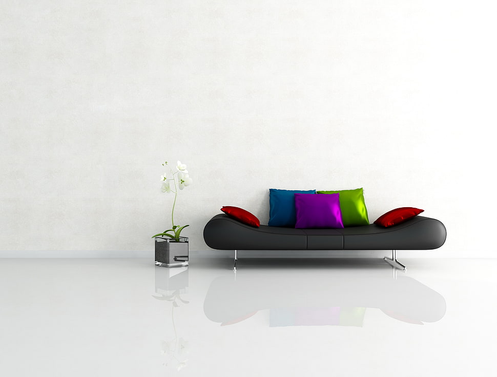 black padded jeans HD wallpaper