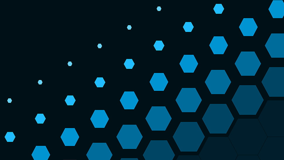 black and blue wallpaper HD wallpaper