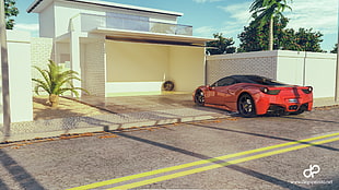 car, Ferrari, Ferrari 458