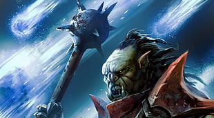 Warlock from DOTA 2 HD wallpaper