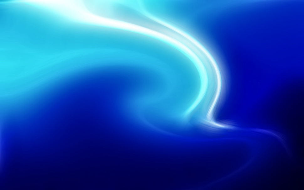 teal and blue light digital wallpaper HD wallpaper