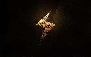 lightning theme logo HD wallpaper