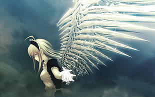 female anime angel character