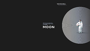 Moon poster HD wallpaper
