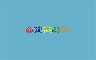 pixel game icons, minimalism