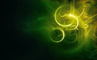 time lapse of green lights