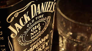 Jack Daniels Old No.7 bottle, Jack Daniel's, alcohol