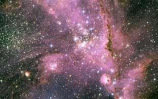 galaxy and milky way stars HD wallpaper