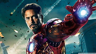 Iron Man as Roberty Downy Jr., movies, The Avengers, Iron Man, Robert Downey Jr. HD wallpaper