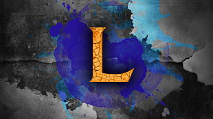 brown L letter, League of Legends