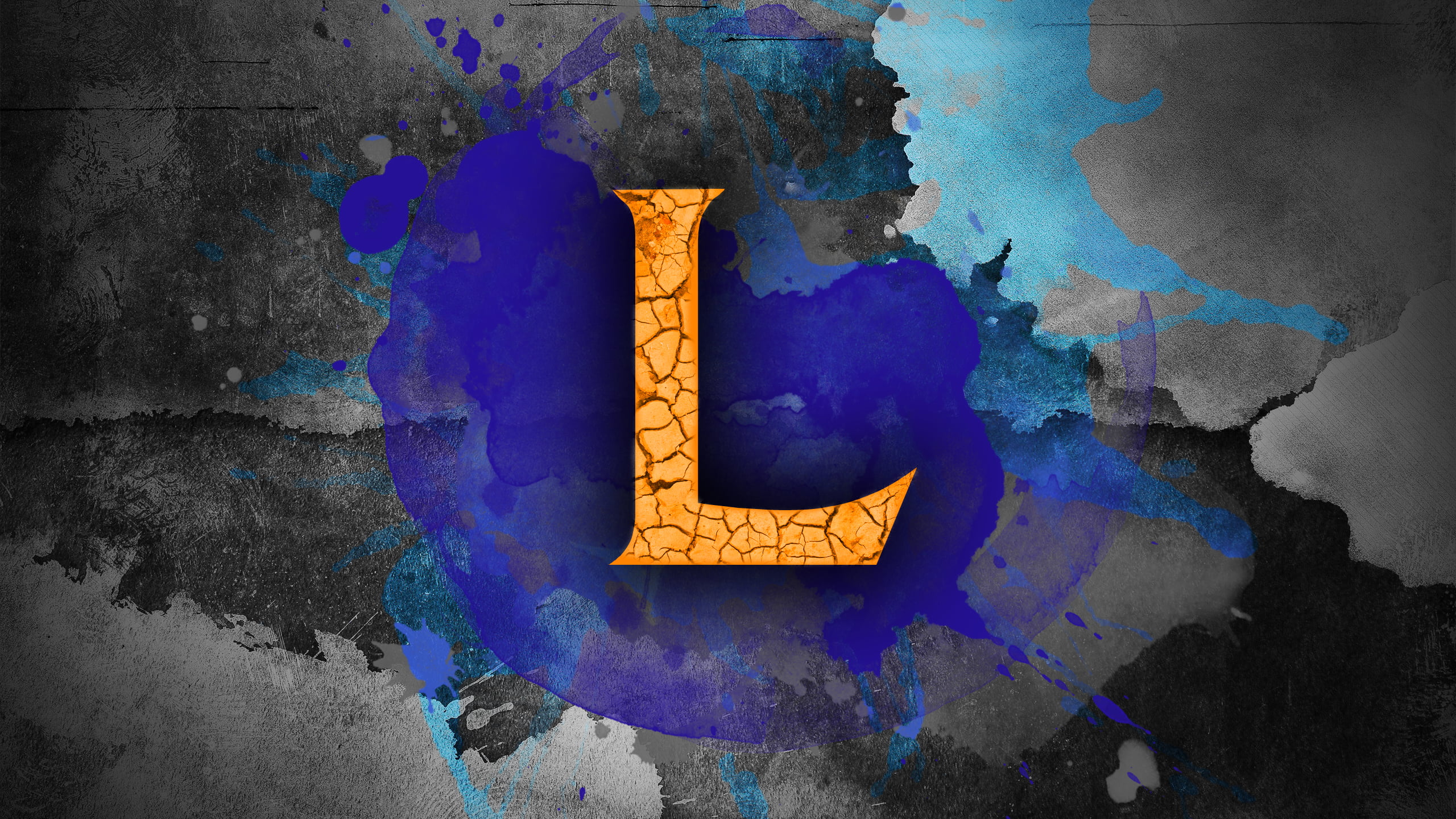 Brown L letter League of Legends HD wallpaper  Wallpaper Flare