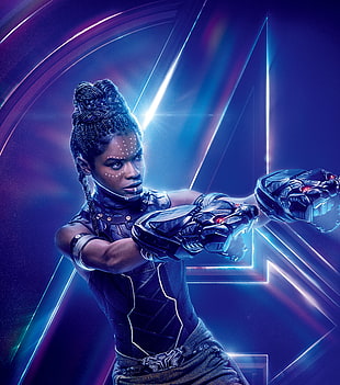 female movie character, Avengers: Infinity War, Letitia Wright, Shuri