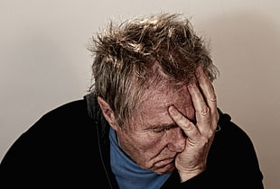 man wearing black clothes