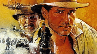 movie poster, movies, Indiana Jones, Indiana Jones and the Last Crusade, Harrison Ford HD wallpaper