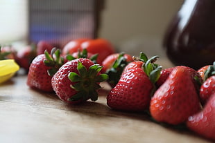 strawberries lot HD wallpaper