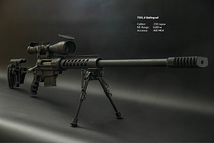 LobaevArms, sniper rifle HD wallpaper