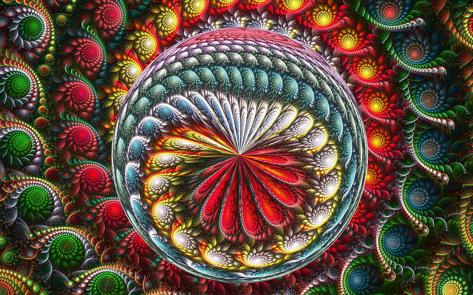 Psychedelic photo HD wallpaper