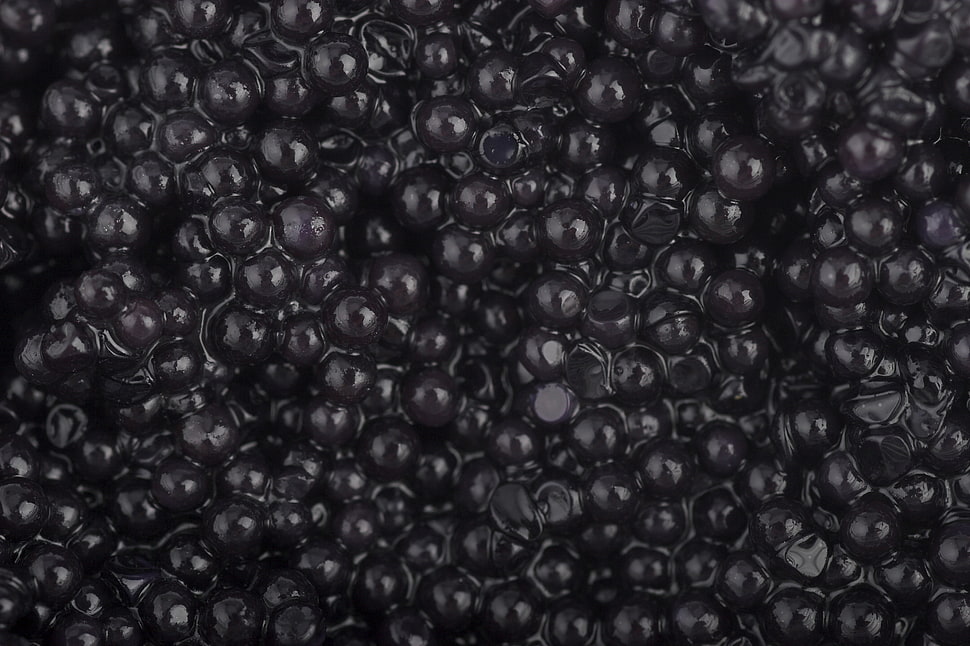 stack of black pearls HD wallpaper
