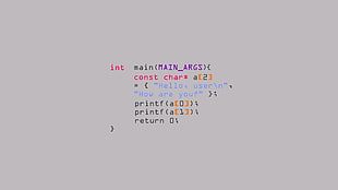 computer programming code