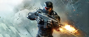 game wallpaper, Crysis, video games, ultra-wide, ultrawide
