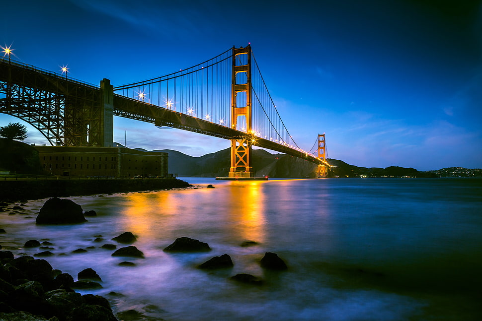 photo of Golden Gate Bridge HD wallpaper