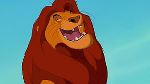 Lion King illustration, movies, The Lion King, Mufasa, Disney