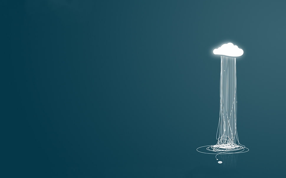 Raining Cloud HD wallpaper