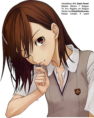 female animated character wallpaper, To Aru Kagaku no Railgun, Misaka Mikoto