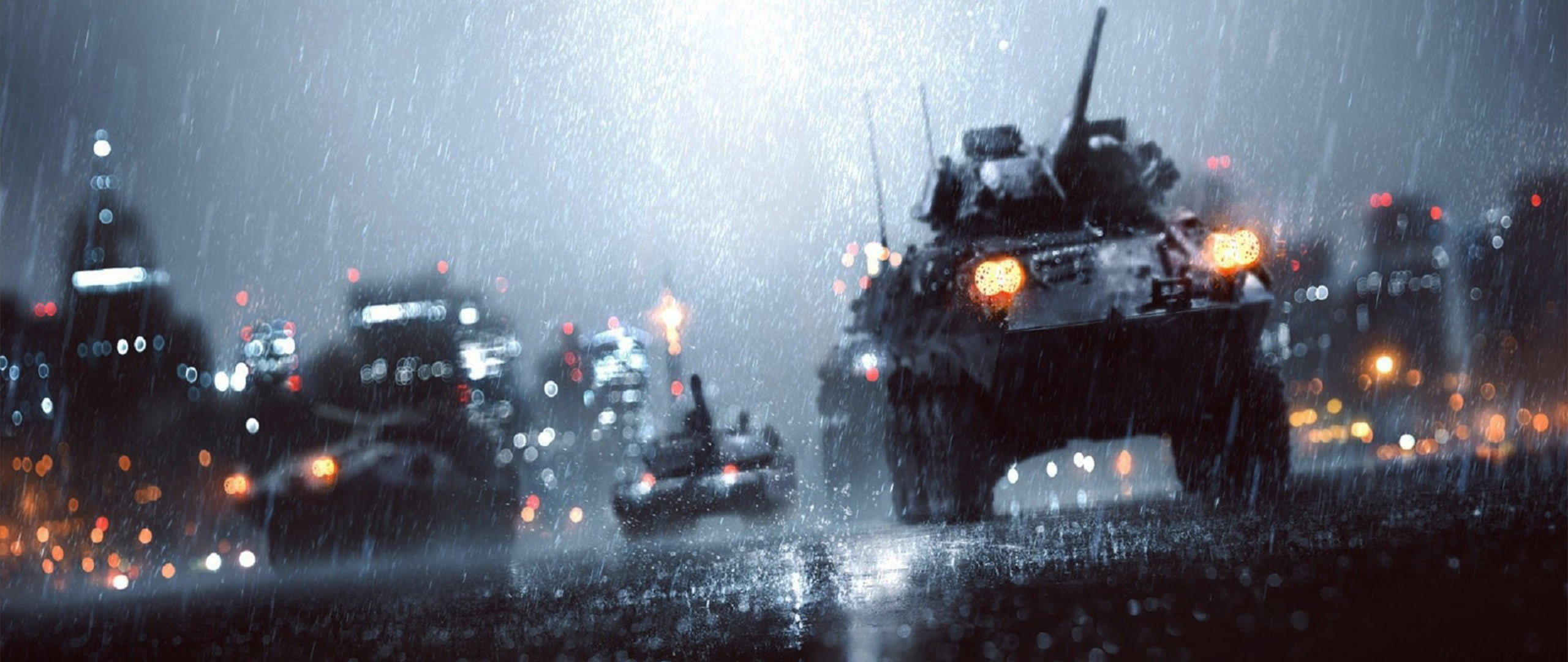 battle tank, ultra-wide, car, Battlefield 4