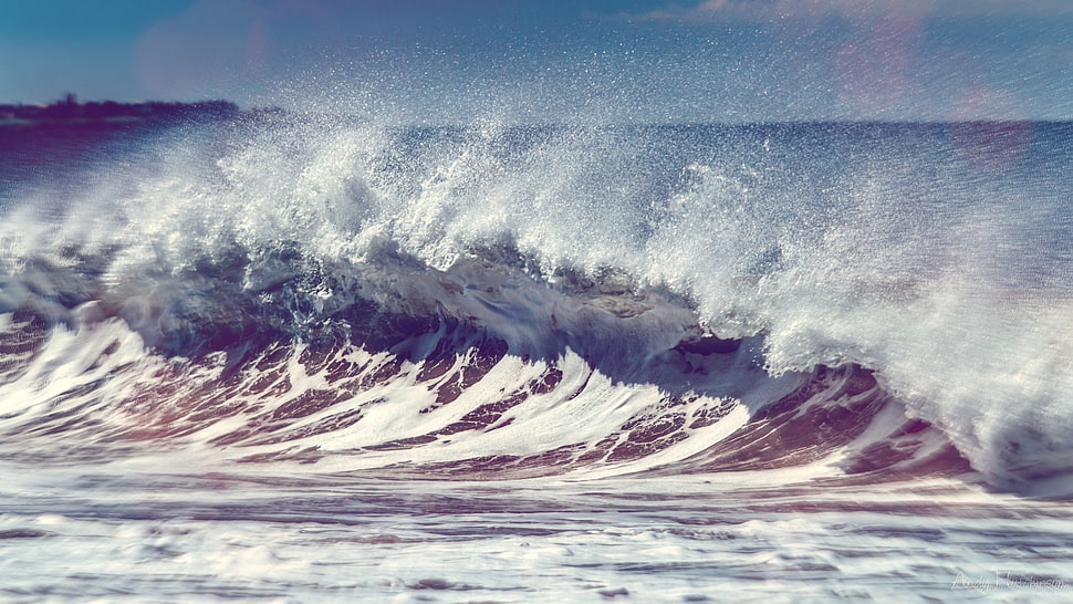 waves, waves, sea, nature HD wallpaper