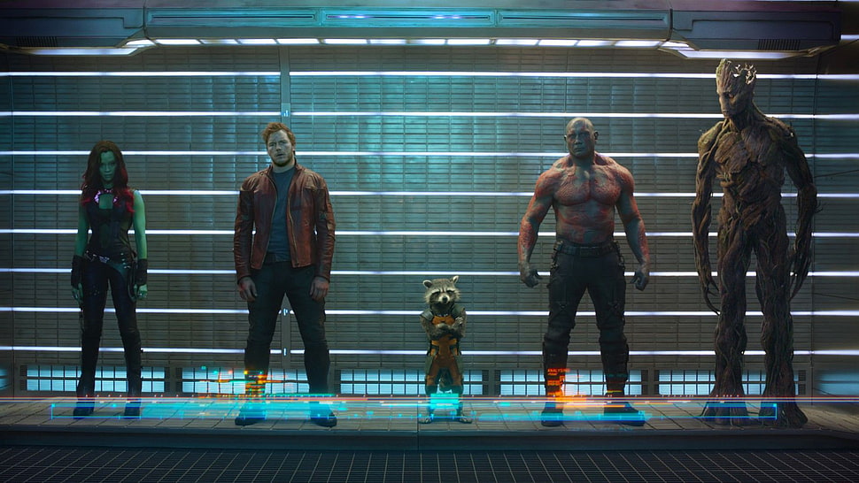 Guardians of the Galaxy movie scene HD wallpaper