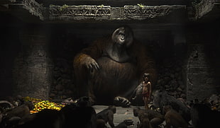 The Jungle Book King Louie movie scene