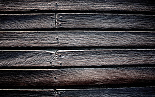 brown and black wooden surface
