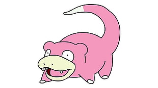pink Pokemon character illustration