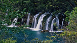 waterfalls, landscape, nature