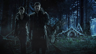 movie characters wallpaper, Hansel and Gretel: Witch Hunters, Gemma Arterton, Jeremy Renner