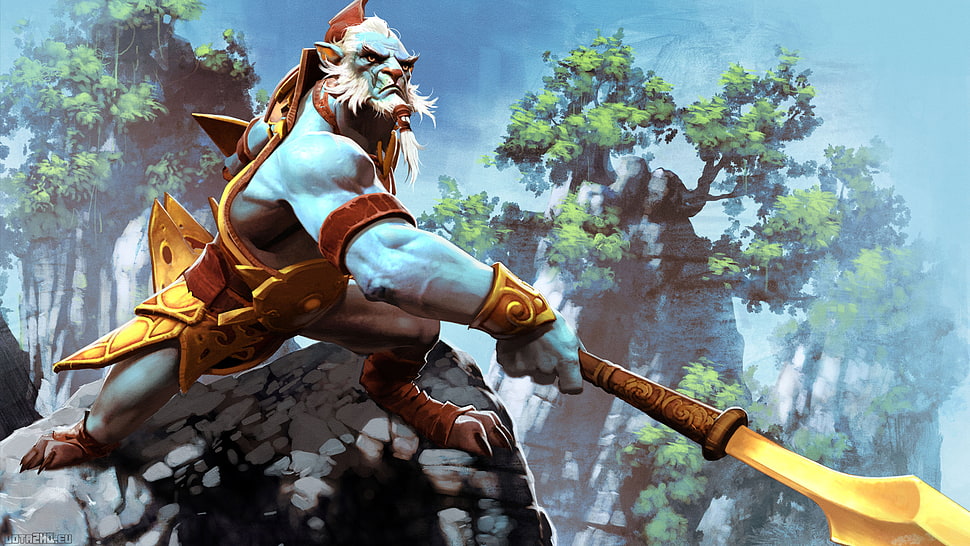 Phantom Lancer DOTA hero HD wallpaper