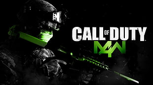 Call of Duty MW4 digital game poster