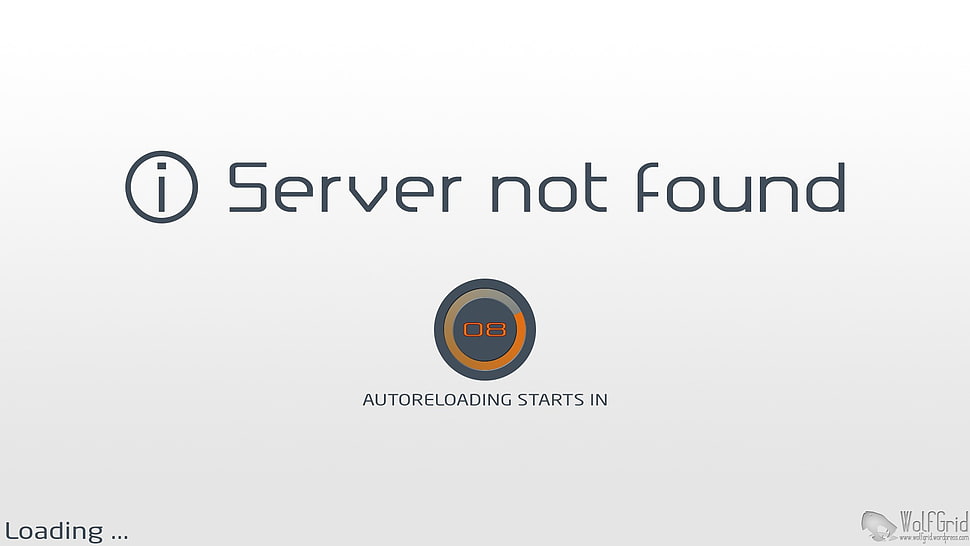 white background with Server not found text overlay, typography, typo HD wallpaper